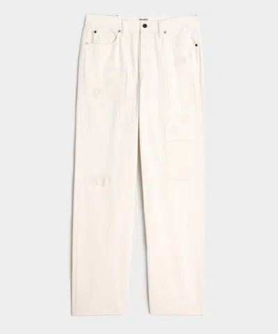 Todd Snyder Relaxed Selvedge Jean In White