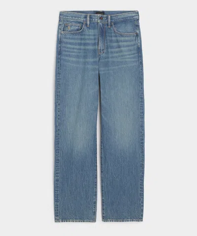 Todd Snyder Relaxed Summerweight Jean In Medium Indigo In Medium Indigo In Blue