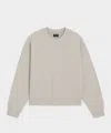Todd Snyder Relaxed Terry Crewneck In Gray