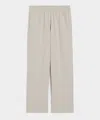 Todd Snyder Relaxed Terry Wide Leg Sweatpant In Neutral