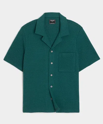 Todd Snyder Relaxed Textured Cabana Polo