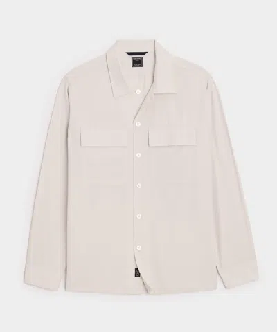Todd Snyder Relaxed Twill Cpo Overshirt In Multi