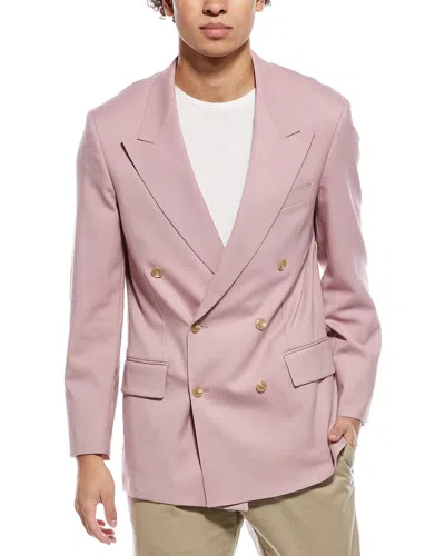 Todd Snyder Relaxed Wool-blend Jacket In Pink