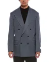 Todd Snyder Relaxed Wool-blend Suit Jacket In Blue