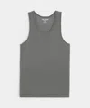 Todd Snyder Ribbed Tank In Gray