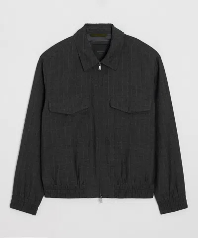 Todd Snyder Ricky Jacket In Charcoal In Green