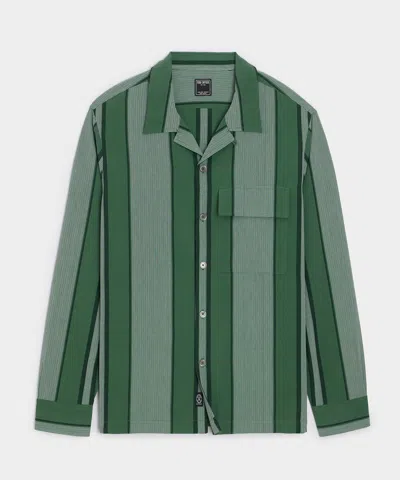 Todd Snyder Sand-washed Studio Shirt In Green