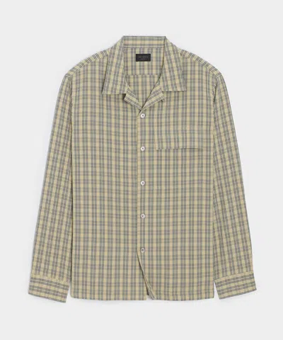 Todd Snyder Sand-washed Studio Shirt In Khaki In Brown