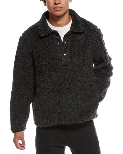 TODD SNYDER TODD SNYDER SHERPA SNAP POLO PULLOVER
