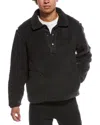Todd Snyder Sherpa Snap Polo Pullover In Multi