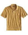 TODD SNYDER TODD SNYDER SILK-BLEND POLO SWEATER