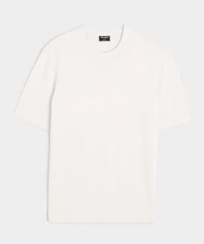 Todd Snyder Silk-cashmere Tee In White