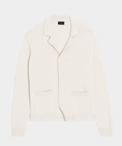 Todd Snyder Silk-cotton Sweater Jacket In Bisque In Neutral
