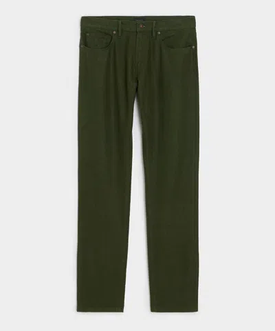 Todd Snyder Slim 5-pocket Linen Pant In Olive In Green