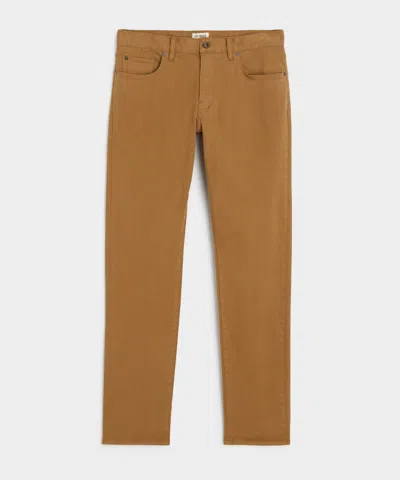 Todd Snyder Slim Fit 5-pocket Chino In Brown