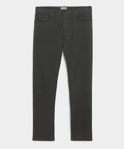Todd Snyder Slim Fit 5-pocket Chino In Dark Granite In Green