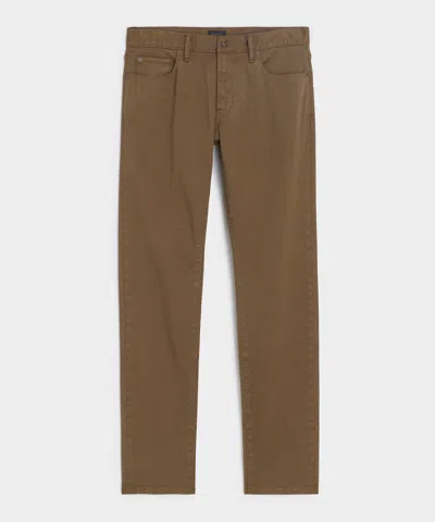 Todd Snyder Slim Fit 5-pocket Chino In Moorland Bark