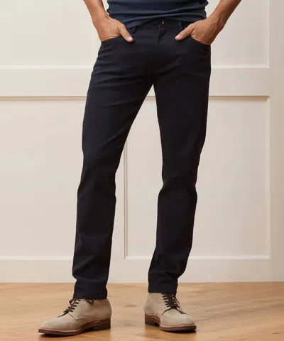 Todd Snyder Slim Fit Chino Jeans In Nightwatch In Black
