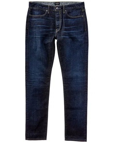 Todd Snyder Slim Fit Japanese Selvedge Jean In Blue