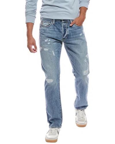 TODD SNYDER TODD SNYDER SLIM FIT SELVEDGE DARNED WASH JEAN