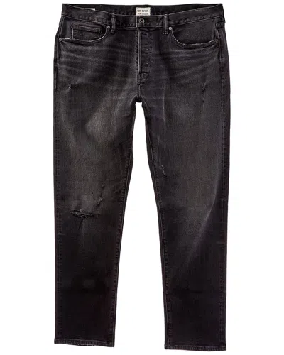Todd Snyder Slim Fit Selvedge Destroyed Black Wash