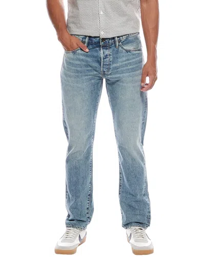 Todd Snyder Slim Fit Selvedge Frosted Indigo Wash Jean In Blue