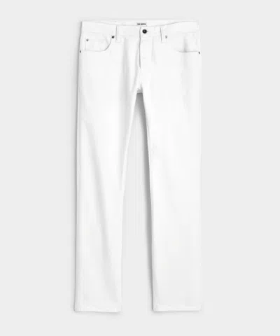 Todd Snyder Slim Japanese Selvedge Stretch Jean In White In White