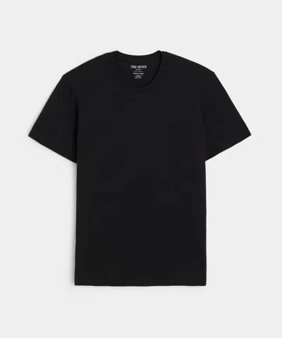 Todd Snyder Slim Made In L.a. Premium Jersey Tee In Black