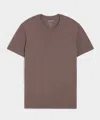 Todd Snyder Slim Made In L.a. Premium Jersey Tee In Brown