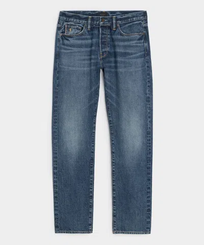 Todd Snyder Slim Selvedge Jean In Dark Indigo In Dark Indigo In Blue
