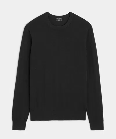 Todd Snyder Slim Silk-cashmere Crewneck Sweater In Green