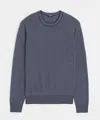 Todd Snyder Slim Silk-cashmere Crewneck Sweater In Blue