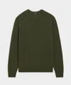 Todd Snyder Slim Silk-cashmere Crewneck Sweater In Green