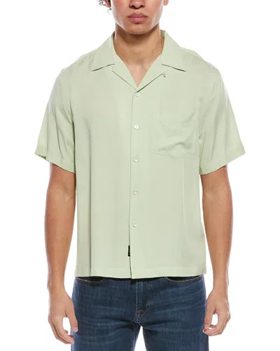 Todd Snyder Solid Hollywood Shirt In Green