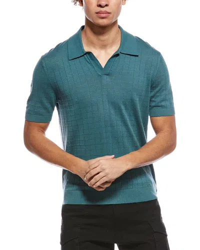 Todd Snyder Squares Linen-blend Montauk Shirt In Green