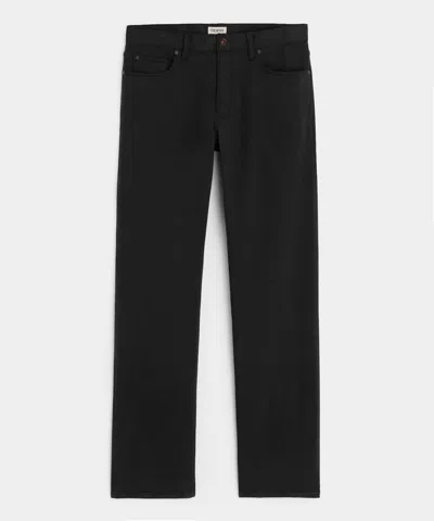 Todd Snyder Straight Fit 5-pocket Chino In Black