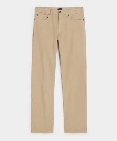 Todd Snyder Straight Fit 5-pocket Chino In Casual Khaki In Neutral