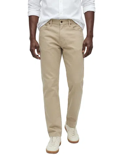 Todd Snyder Straight Fit 5-pocket Chino Pant In Neutral
