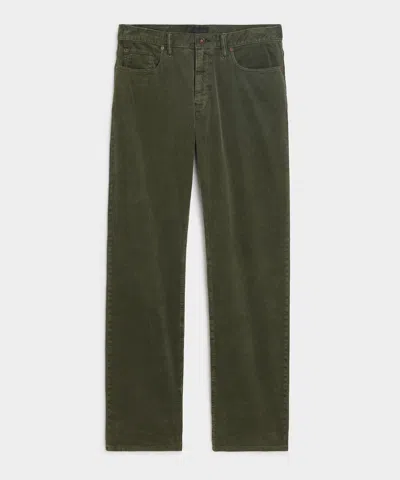 Todd Snyder Straight Fit 5-pocket Corduroy Pant In Earthbound In Multi