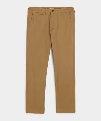 Todd Snyder Straight Fit Favorite Chino In Brown