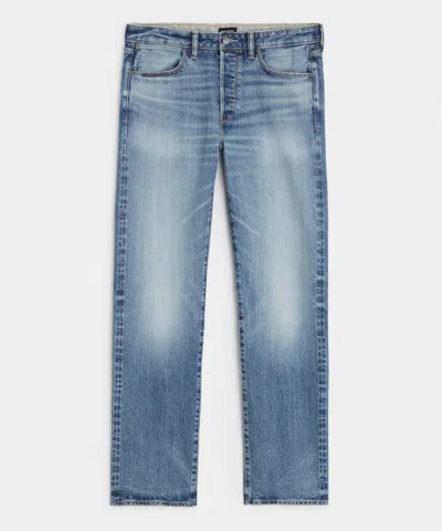 Todd Snyder Straight Fit Japanese Selvedge Jean In Blue