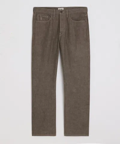 Todd Snyder Straight Fit Lightweight Japanese Selvedge Jean In Brown
