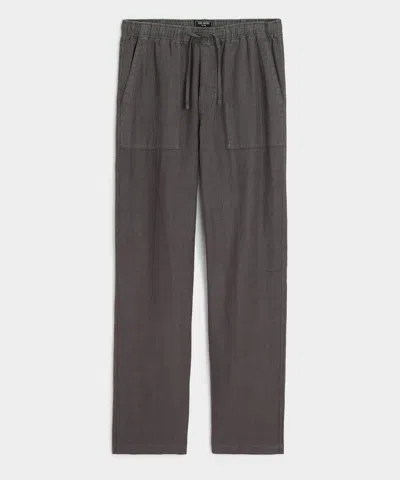Todd Snyder Straight Fit Linen Beach Pant