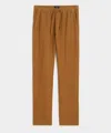 Todd Snyder Straight Fit Linen Beach Pant In Yellow