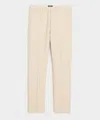 Todd Snyder Straight Fit Linen Tab Trouser In Multi