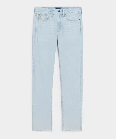 Todd Snyder Straight Fit Summerweight Jean In Bleachout In Light Indigo In Blue