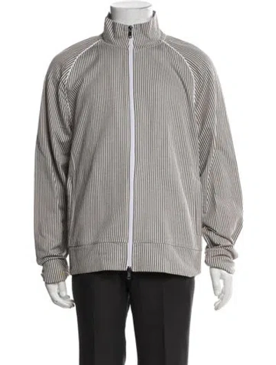 Pre-owned Todd Snyder Striped Jacket In Brown