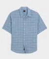 Todd Snyder Summerweight Big Shirt In Blue