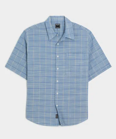 Todd Snyder Summerweight Big Shirt In Blue