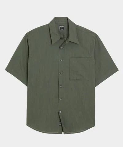 Todd Snyder Summerweight Big Shirt In Green